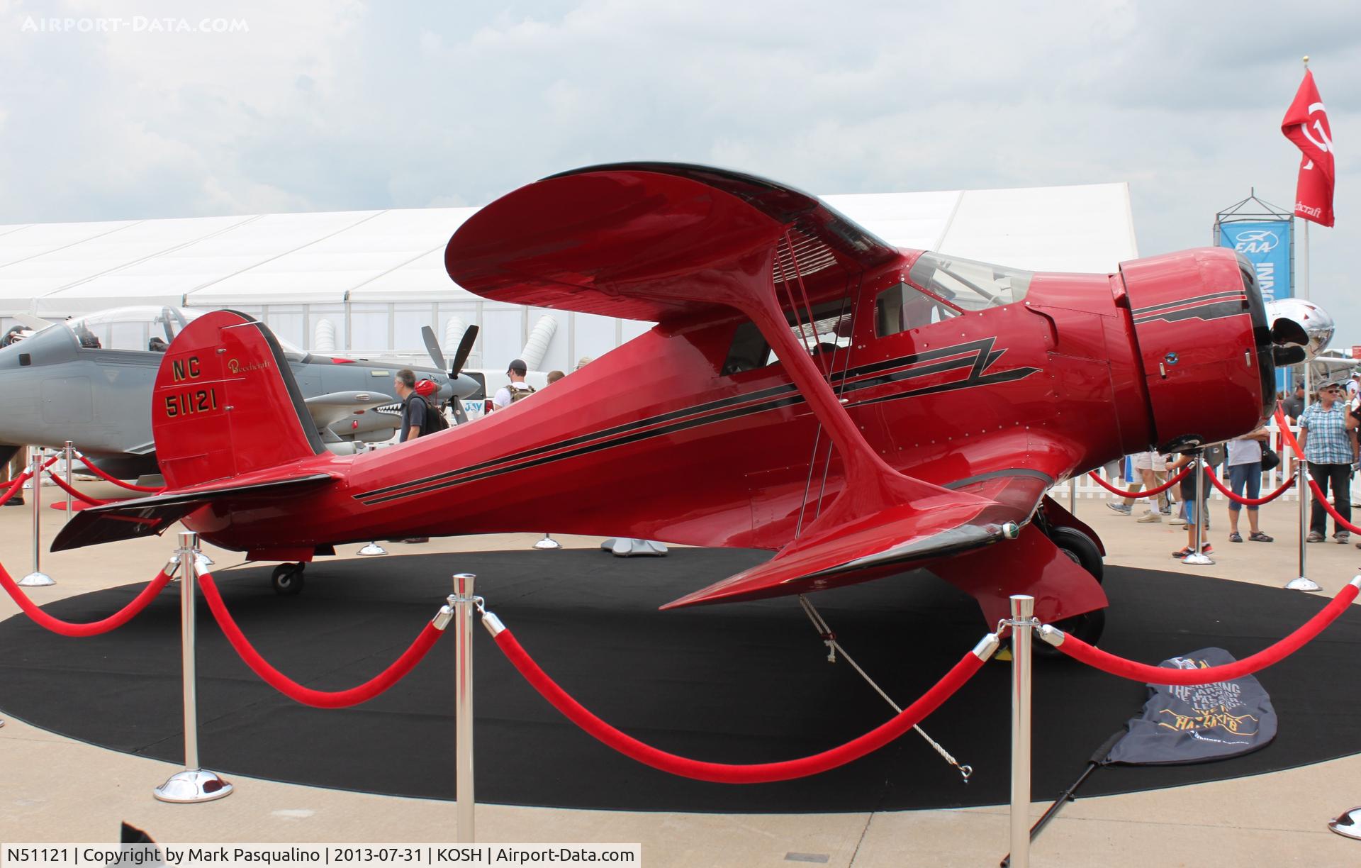 N51121, 1945 Beech D17S Staggerwing C/N 4914, Beech D17S