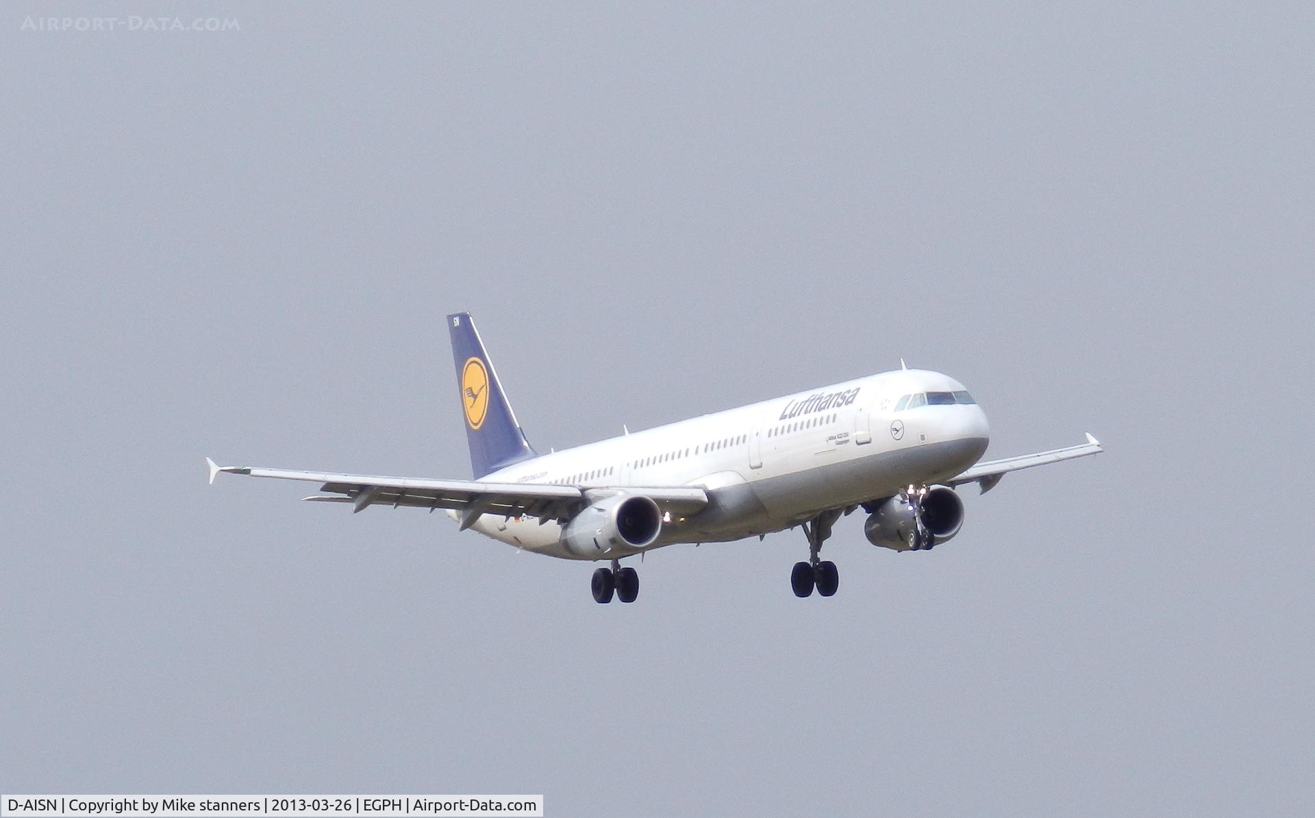 D-AISN, 2008 Airbus A321-231 C/N 3592, 