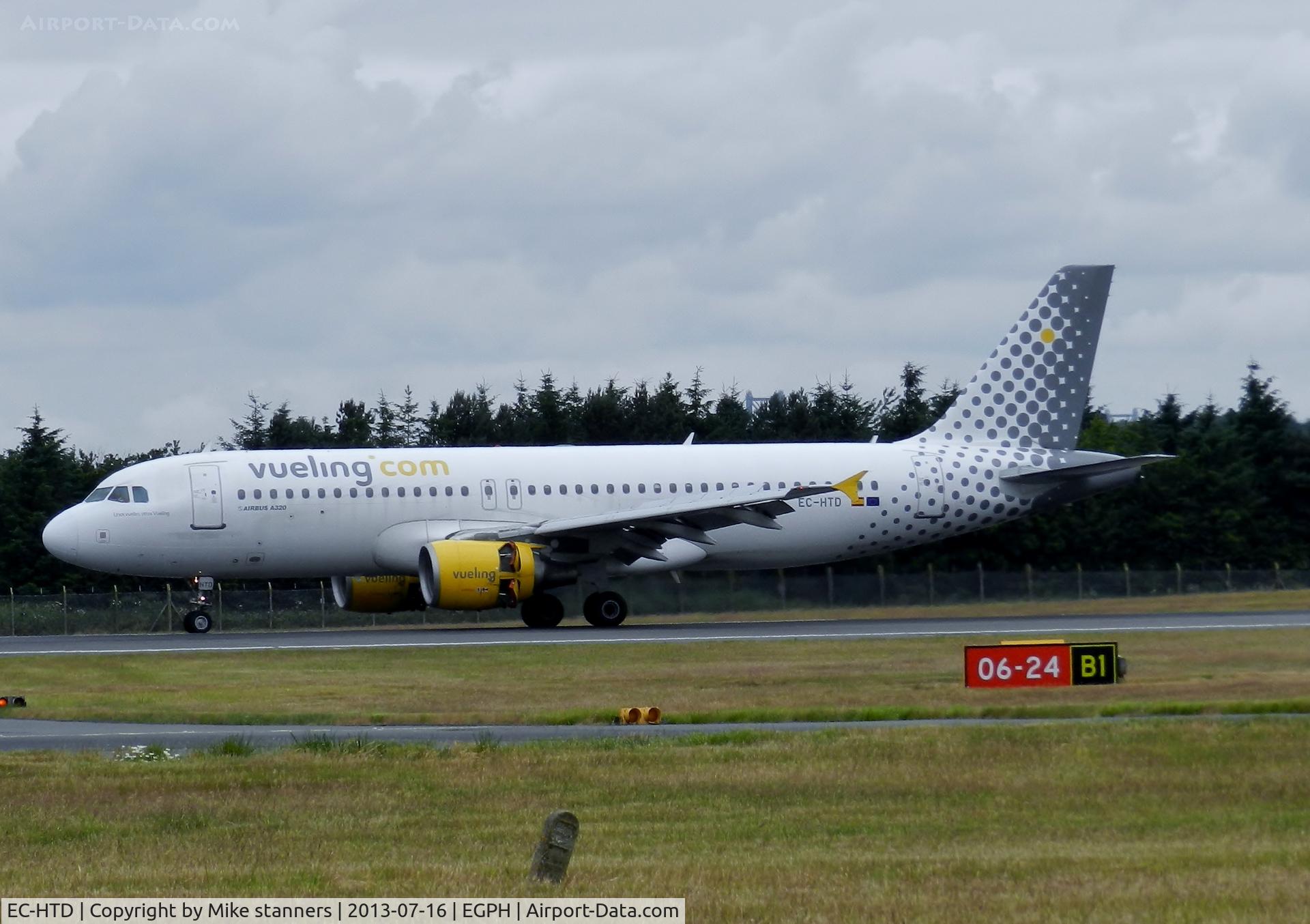 EC-HTD, 2001 Airbus A320-214 C/N 1550, 