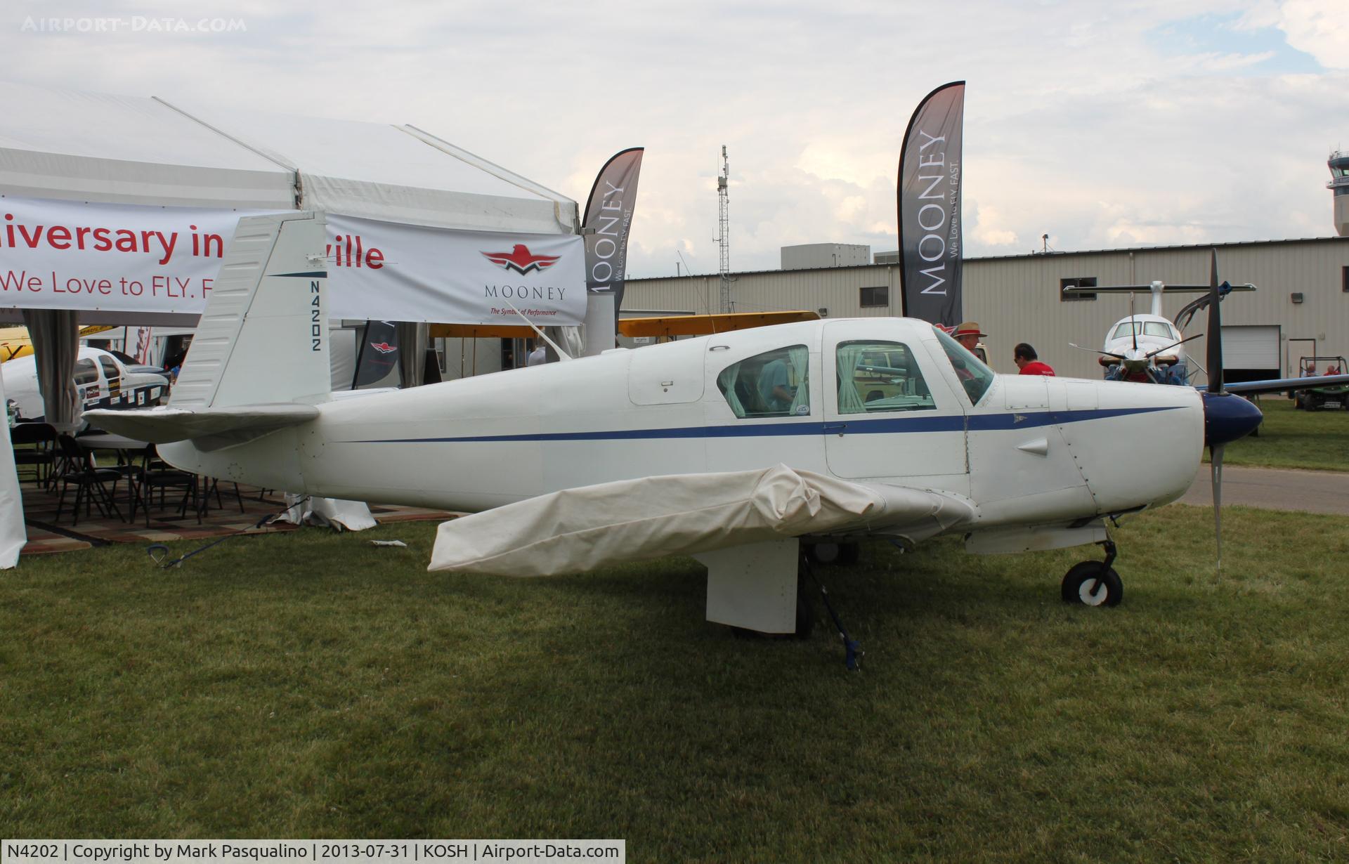 N4202, 1955 Mooney M20 C/N 1004, Mooney M20