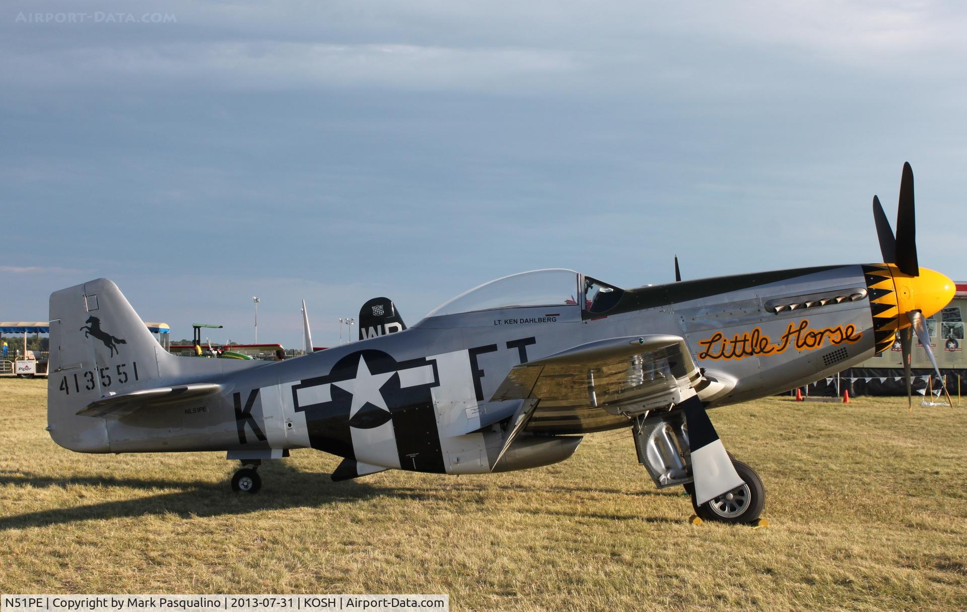 N51PE, North American F-51D Mustang C/N 45-11586, North American P-51D