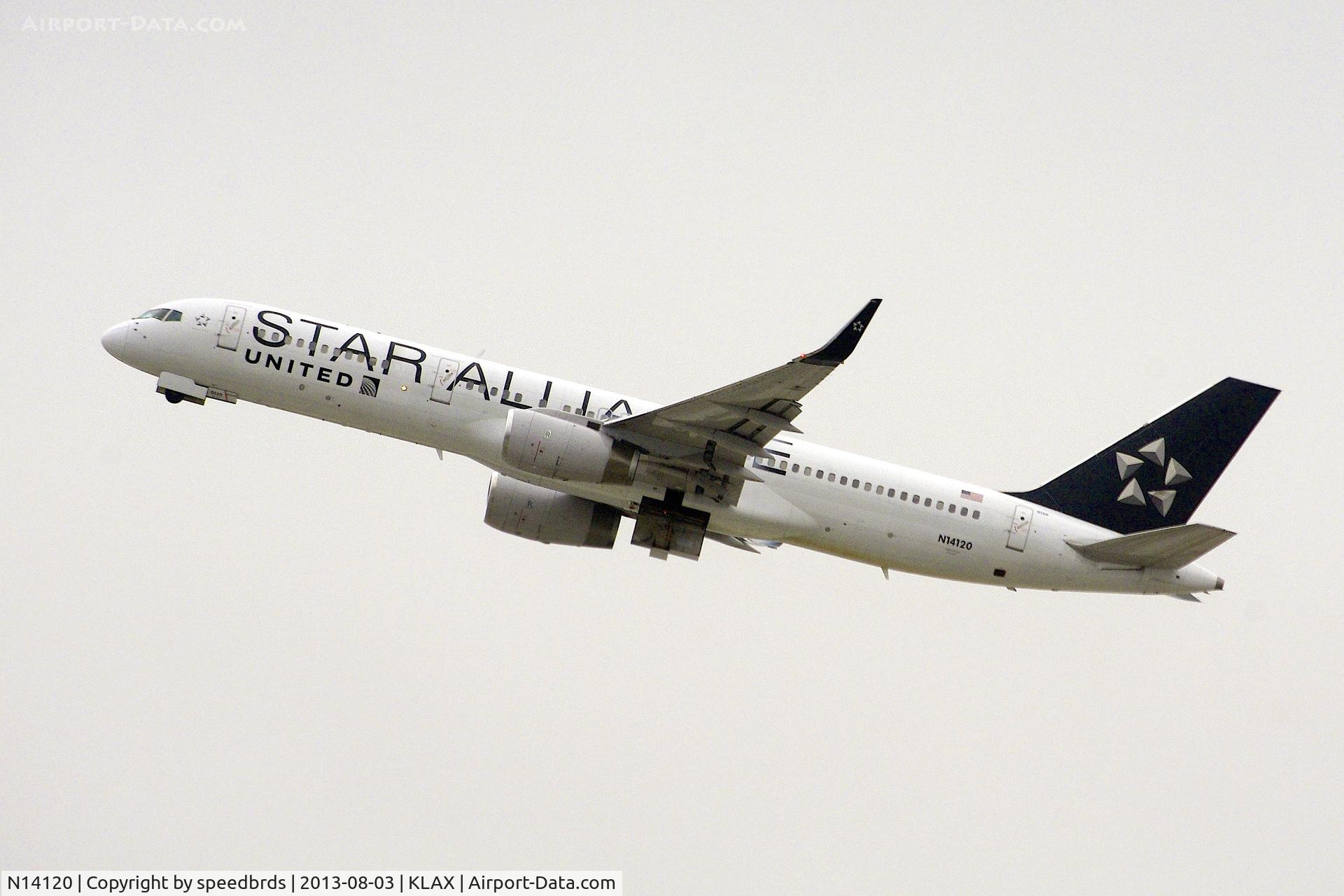 N14120, 1997 Boeing 757-224 C/N 27562, United Airlines 