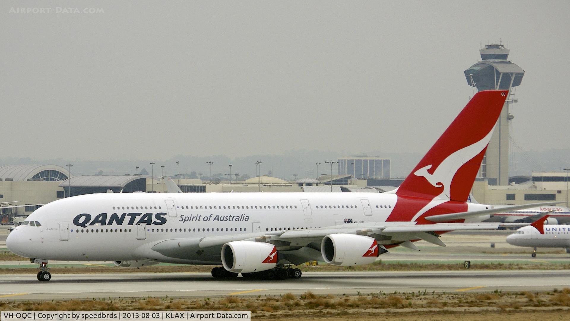 VH-OQC, 2008 Airbus A380-842 C/N 022, Qantas 