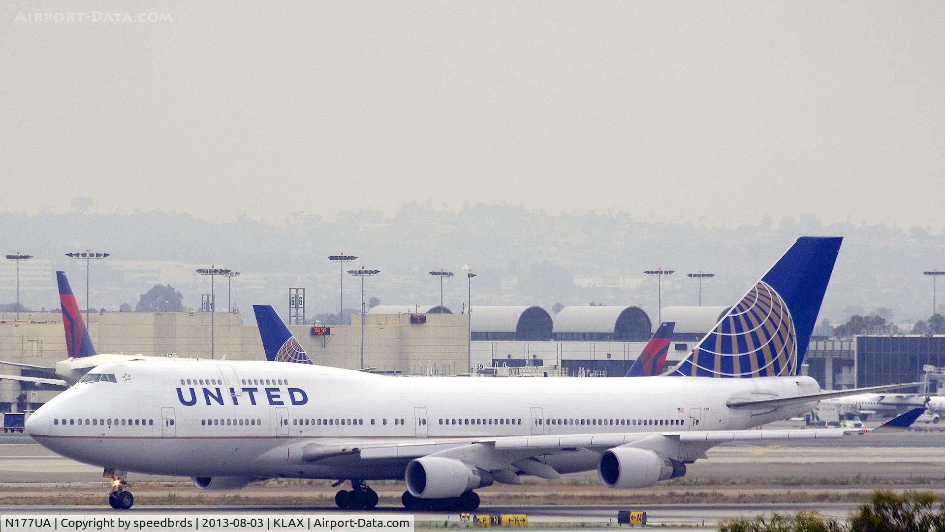 N177UA, 1990 Boeing 747-422 C/N 24384, United Airlines 747-400