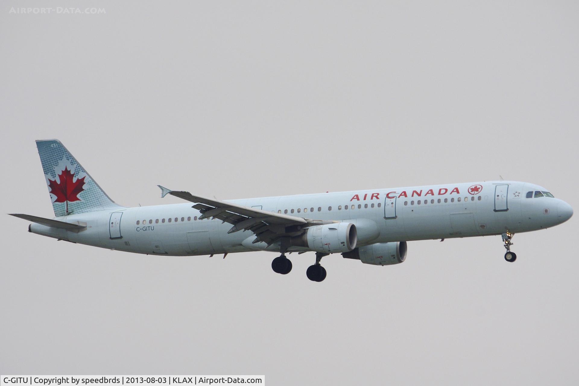 C-GITU, 2001 Airbus A321-211 C/N 1602, Air Canada A321