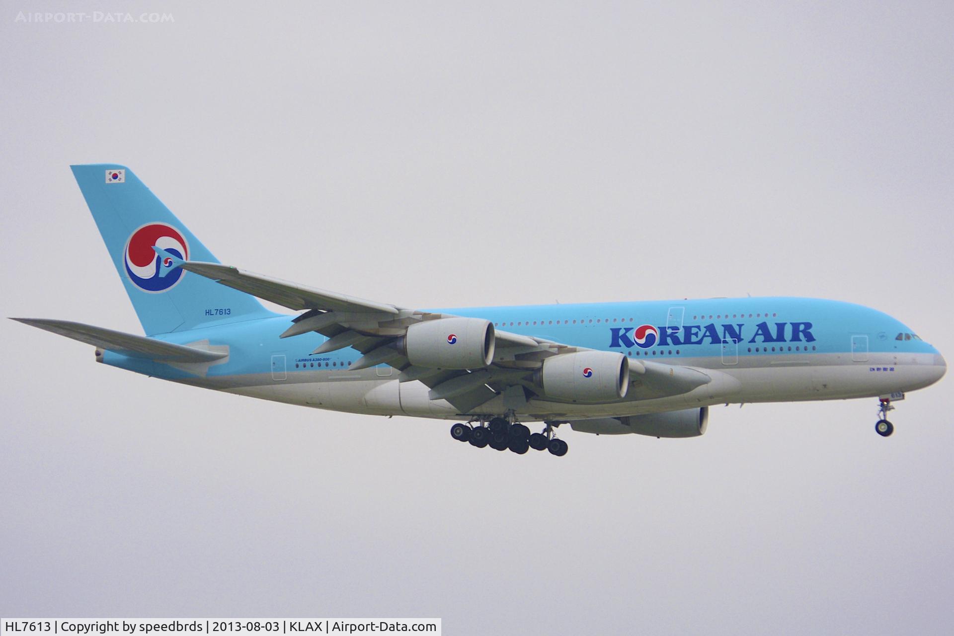 HL7613, 2010 Airbus A380-861 C/N 059, Korean Airlines 