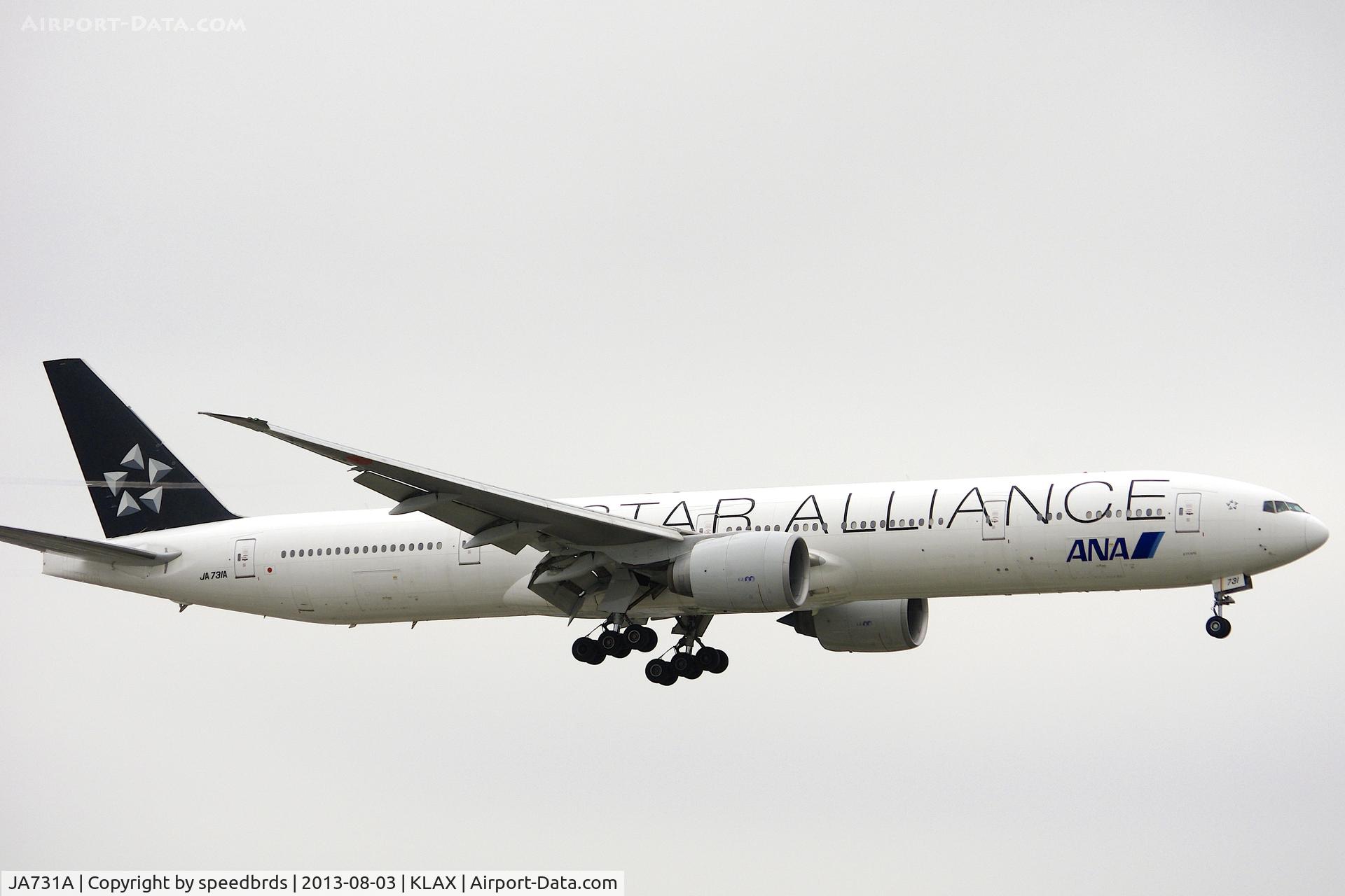 JA731A, 2004 Boeing 777-381/ER C/N 28281, All Nippon Airways 777-300 