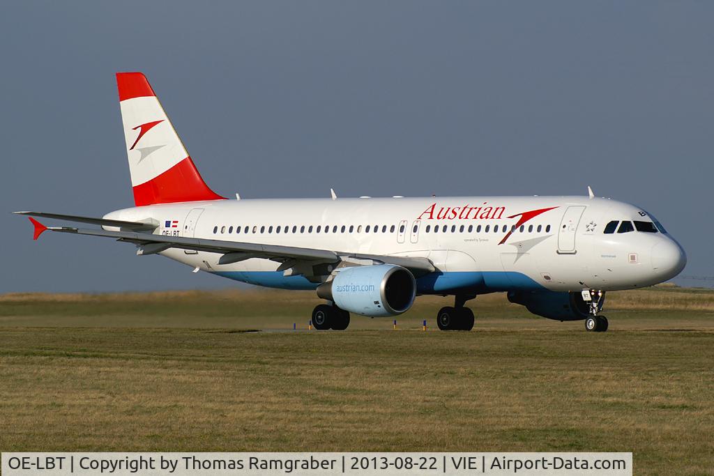 OE-LBT, 2000 Airbus A320-214 C/N 1387, Austrian Airlines Airbus A320