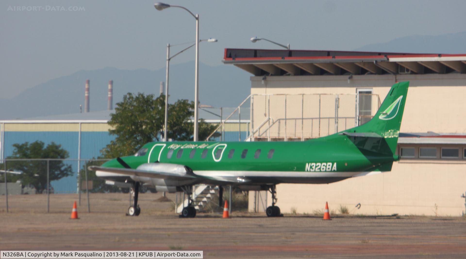 N326BA, 1978 Swearingen SA-226TC Metro II C/N TC-269, SA226TC