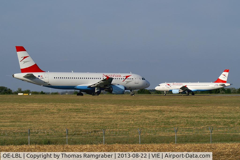 OE-LBL, 2003 Airbus A320-214 C/N 2009, Austrian Airlines Airbus A320