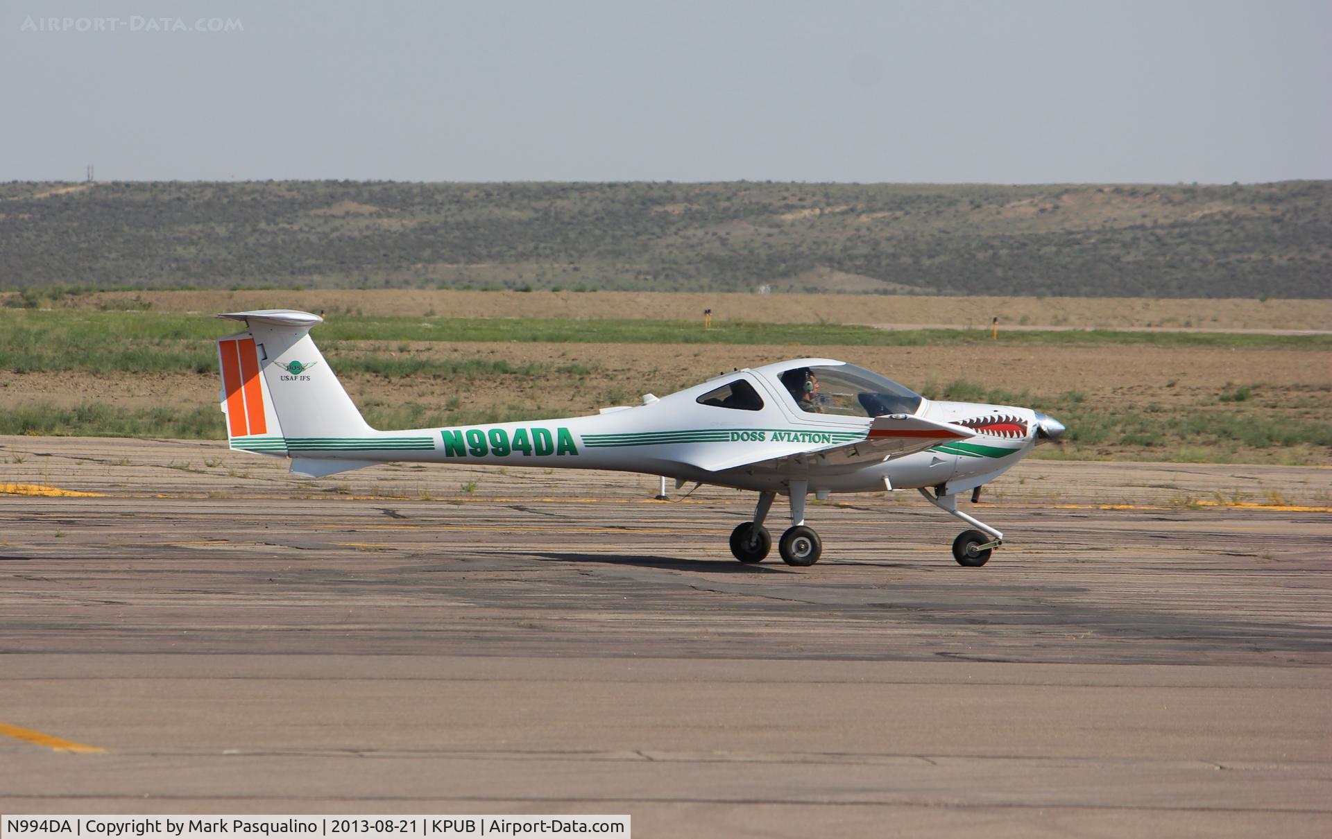 N994DA, 2007 Diamond DA-20C-1 Eclipse C/N C0444, DA-20C-1