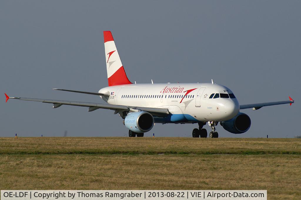 OE-LDF, 2005 Airbus A319-112 C/N 2547, Austrian Airlines Airbus A319