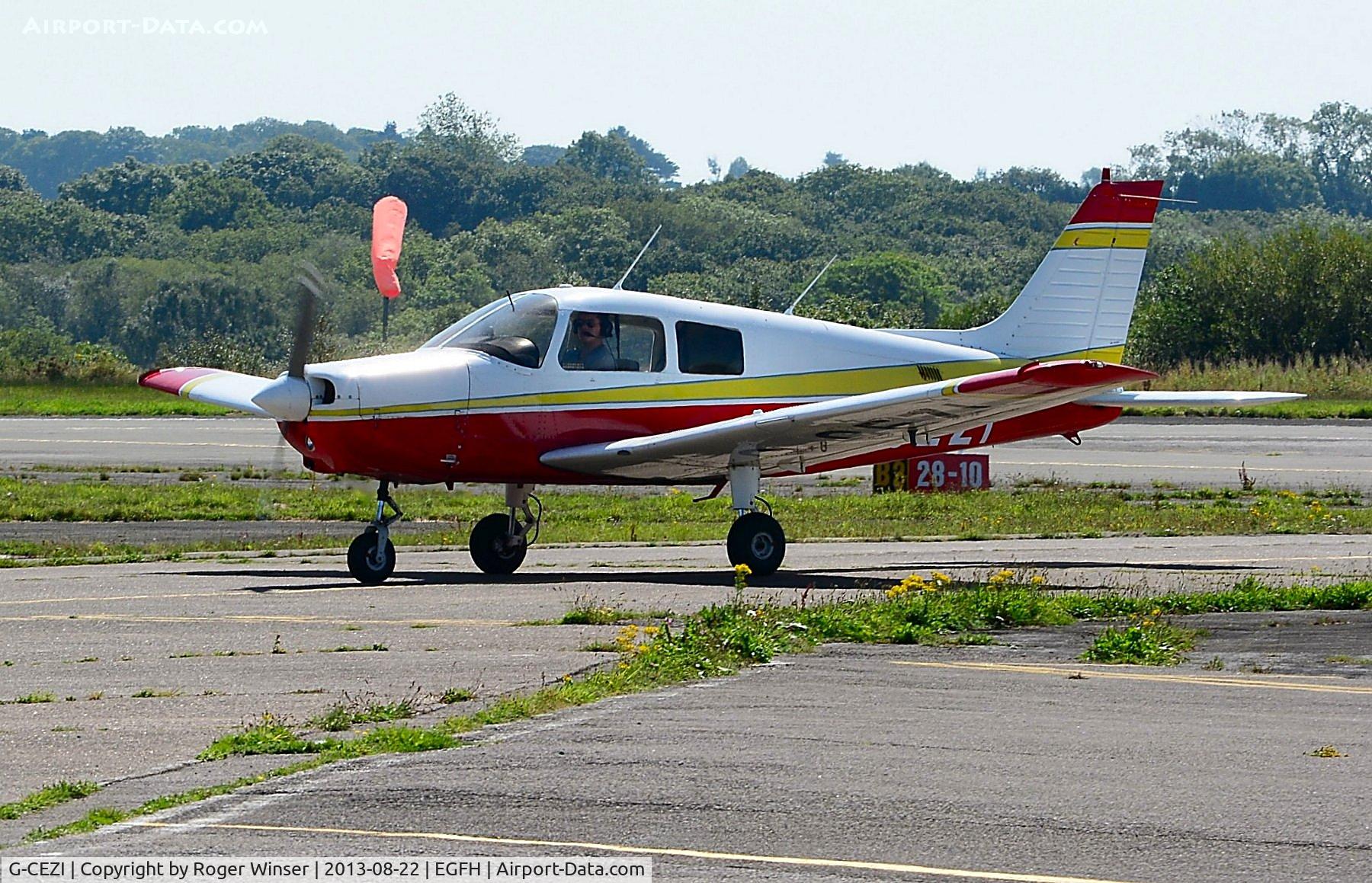 G-CEZI, 1989 Piper PA-28-161 Cadet C/N 2841228, Visiting Piper Cadet. Previously registered N131ND.