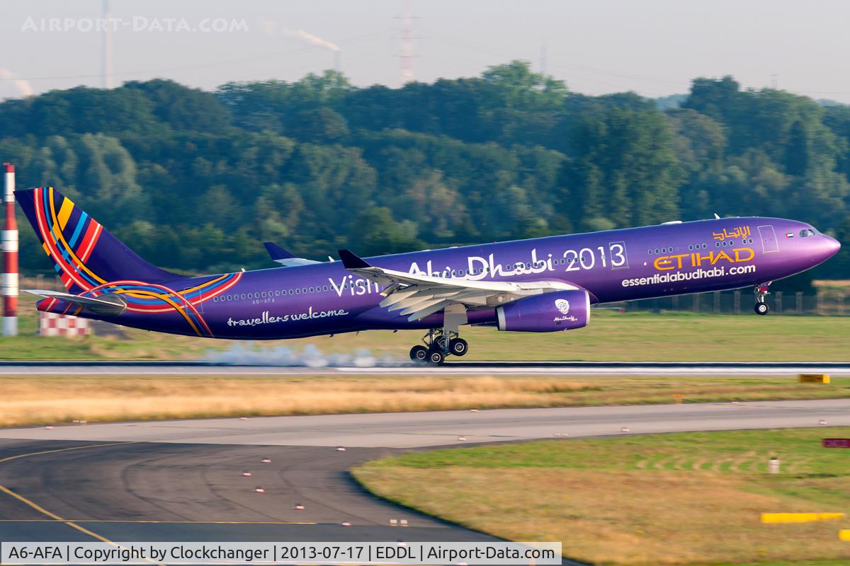 A6-AFA, 2009 Airbus A330-343X C/N 1071, nice arrival in the morning