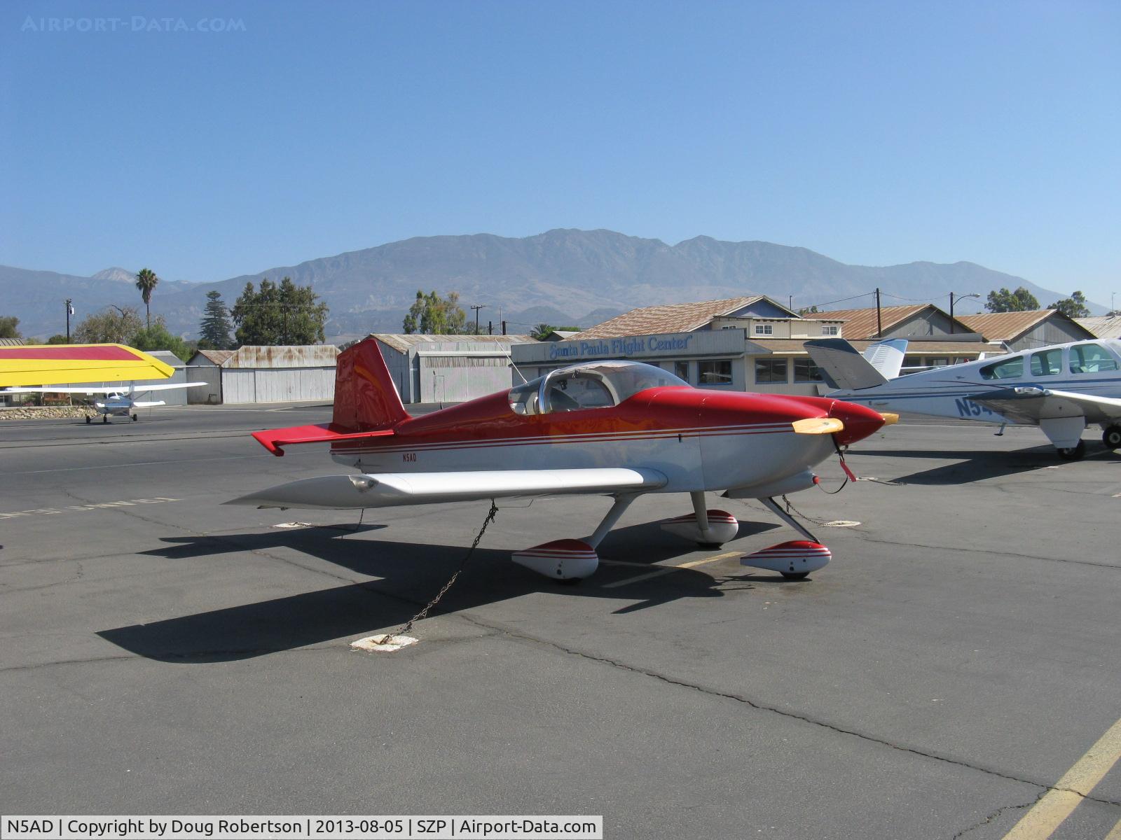N5AD, 1992 Vans RV-6A C/N 20954, 1992 Gladfelter VAN's RV-6A, Lycoming O-320