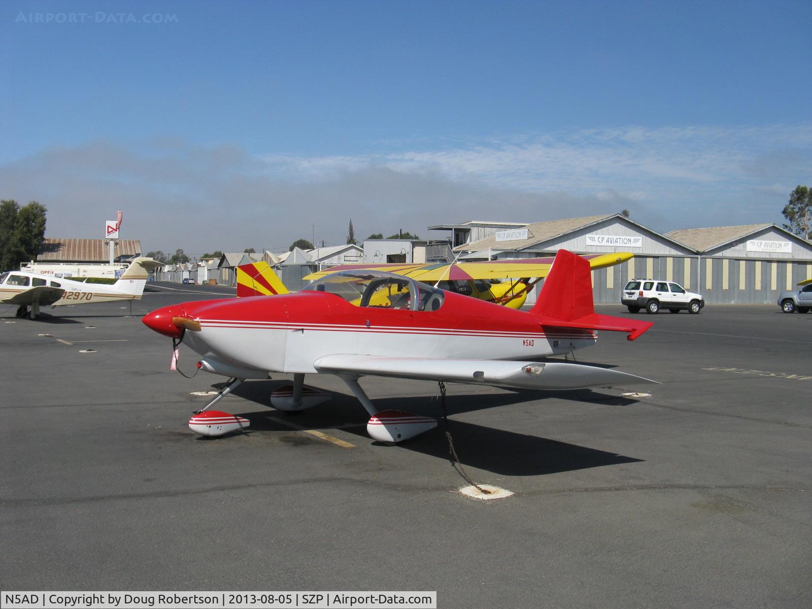 N5AD, 1992 Vans RV-6A C/N 20954, 1992 Gladfelter VAN's RV-6A, Lycoming O-320