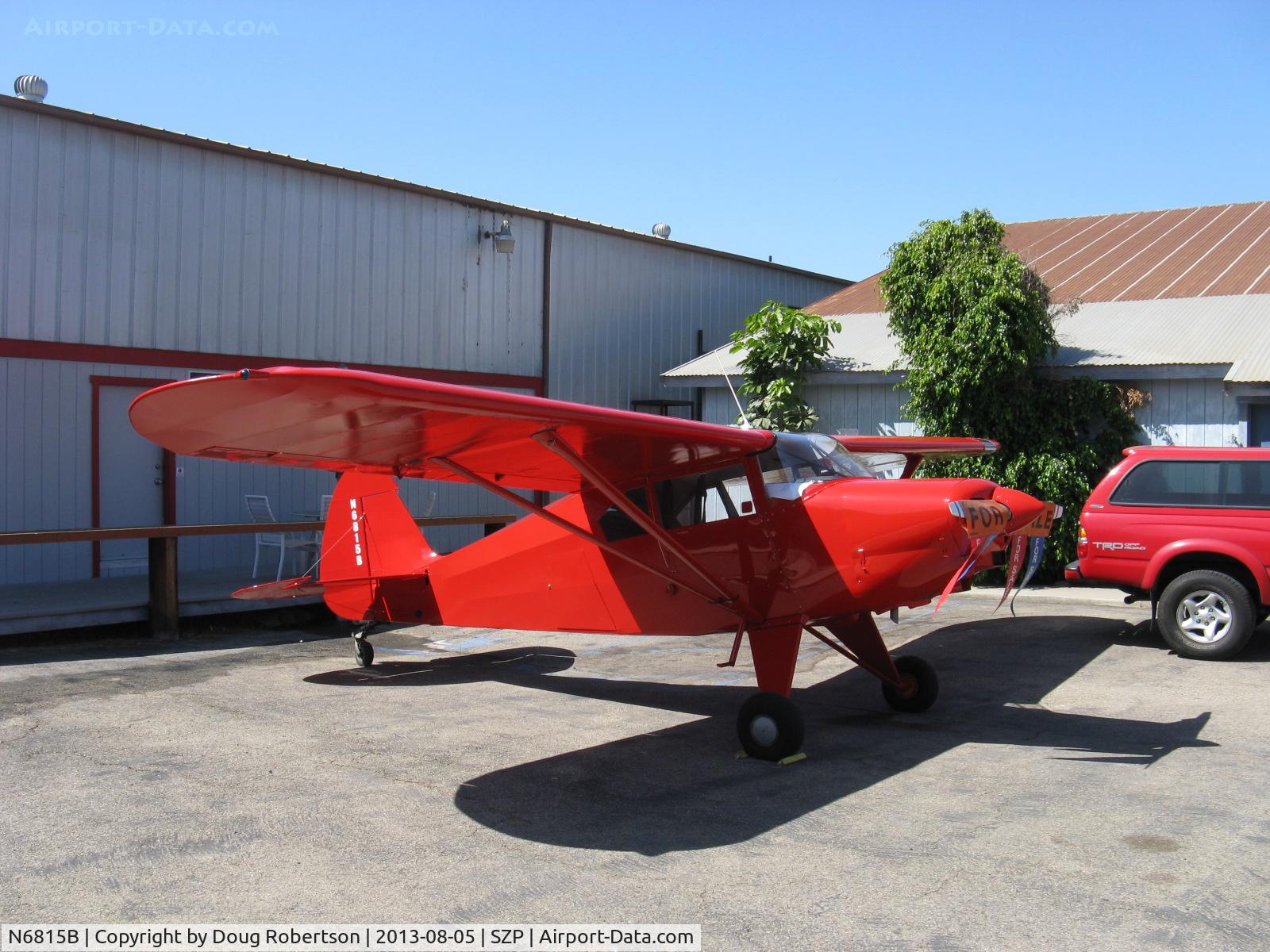 N6815B, 1956 Piper PA-22-150 C/N 22-4111, 1956 Piper PA-22-150 TRI-PACER taildragger conversion, Lycoming O-320 150 Hp, this aircraft appears to be newly refinished with new glass in excellent appearance, FOR SALE