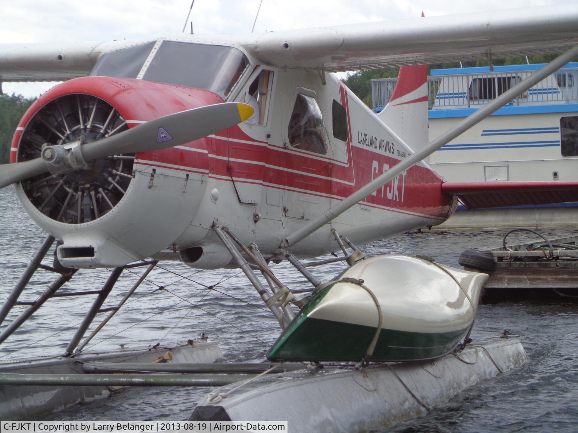 C-FJKT, 1956 De Havilland Canada DHC-2 Beaver Mk.1 C/N 1023, Used for a fly-in fishing trip out of Temagami Ontario to a lodge in Boyce lake.  Great plane, expert pilot, awesome experience for the four of us.