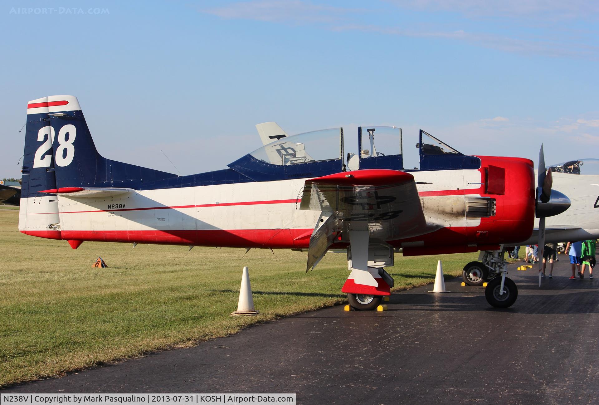 N238V, 1952 North American T-28B Trojan C/N 189-53 (52-1238), North American T-28A