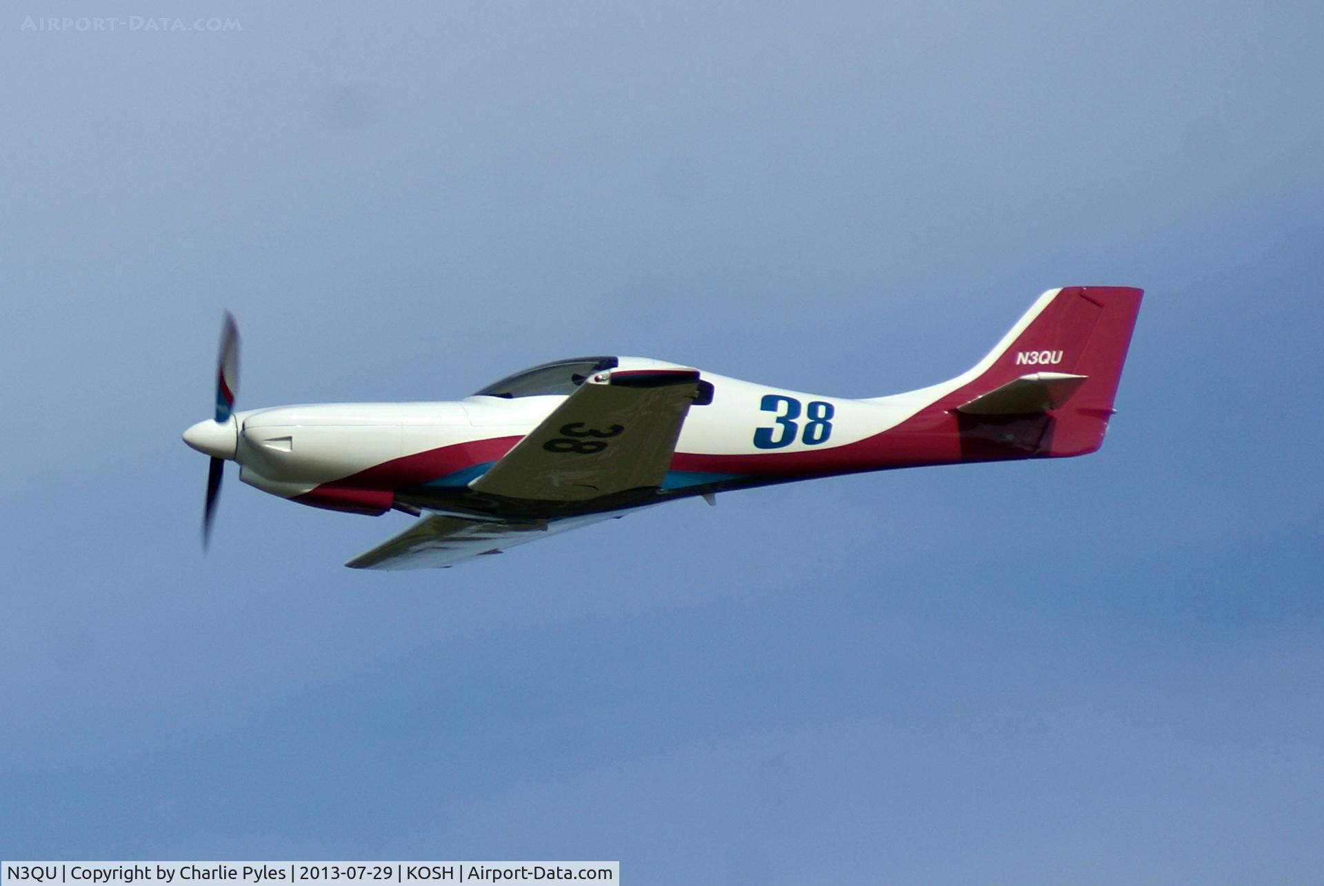 N3QU, 2007 Lancair 360 C/N MQ-1, Seen here at AirVenture Oshkosh 2013.