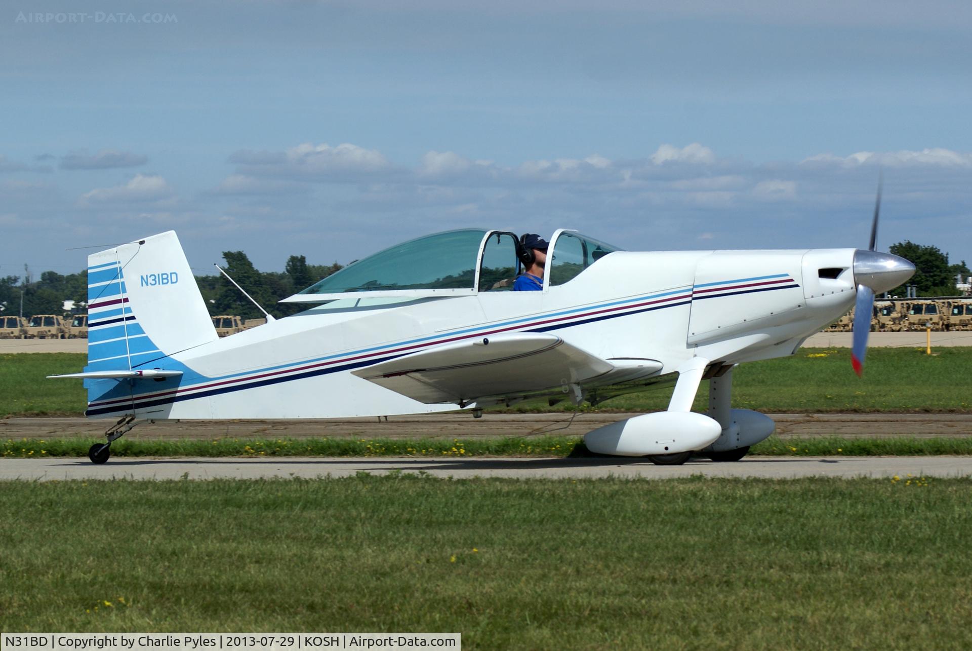 N31BD, 1983 Thorp T-18 Tiger C/N 354, Seen here at AirVenture Oshkosh 2013