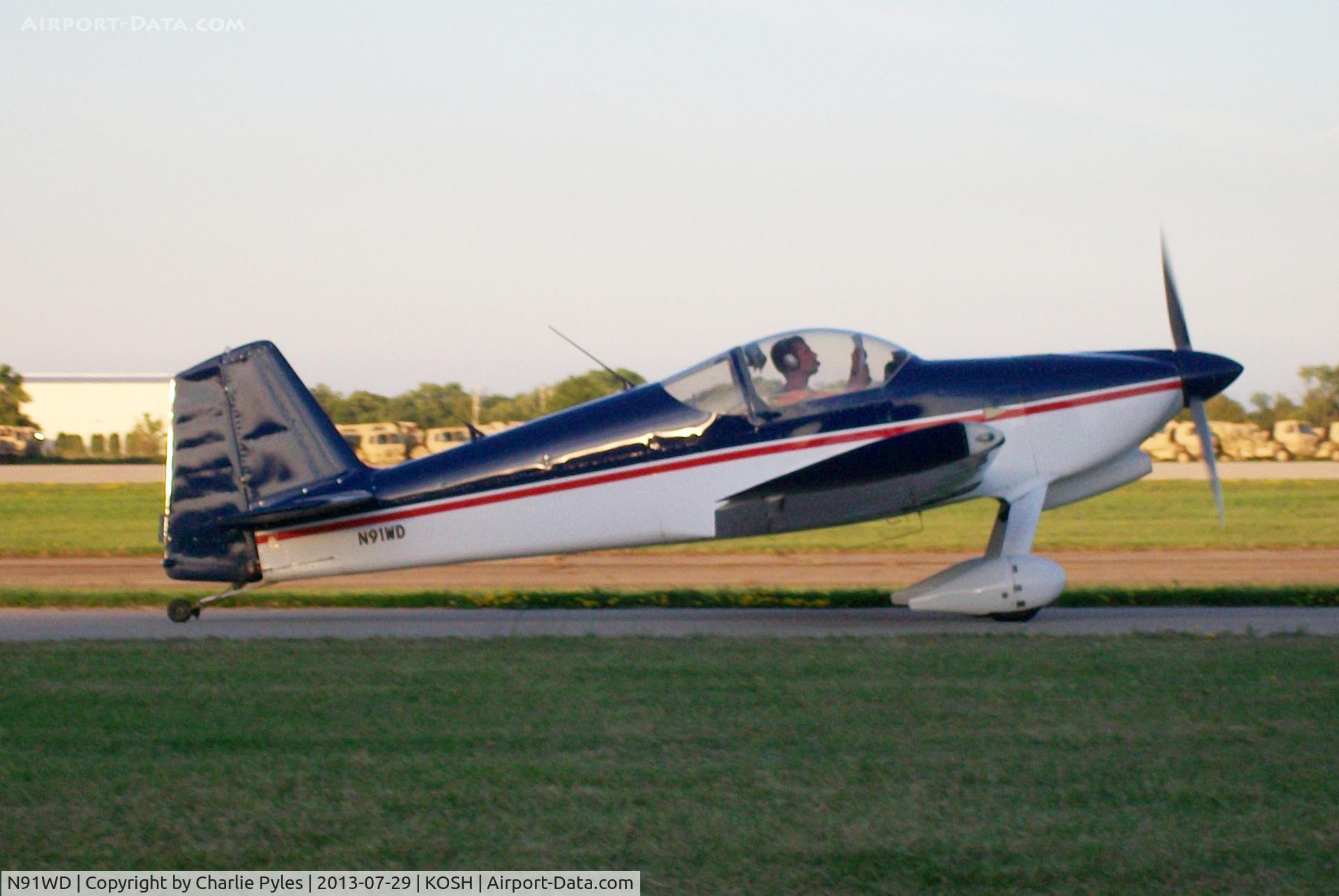 N91WD, 1991 Vans RV-6 C/N 20154WD, Seen here at AirVenture Oshkosh 2013.