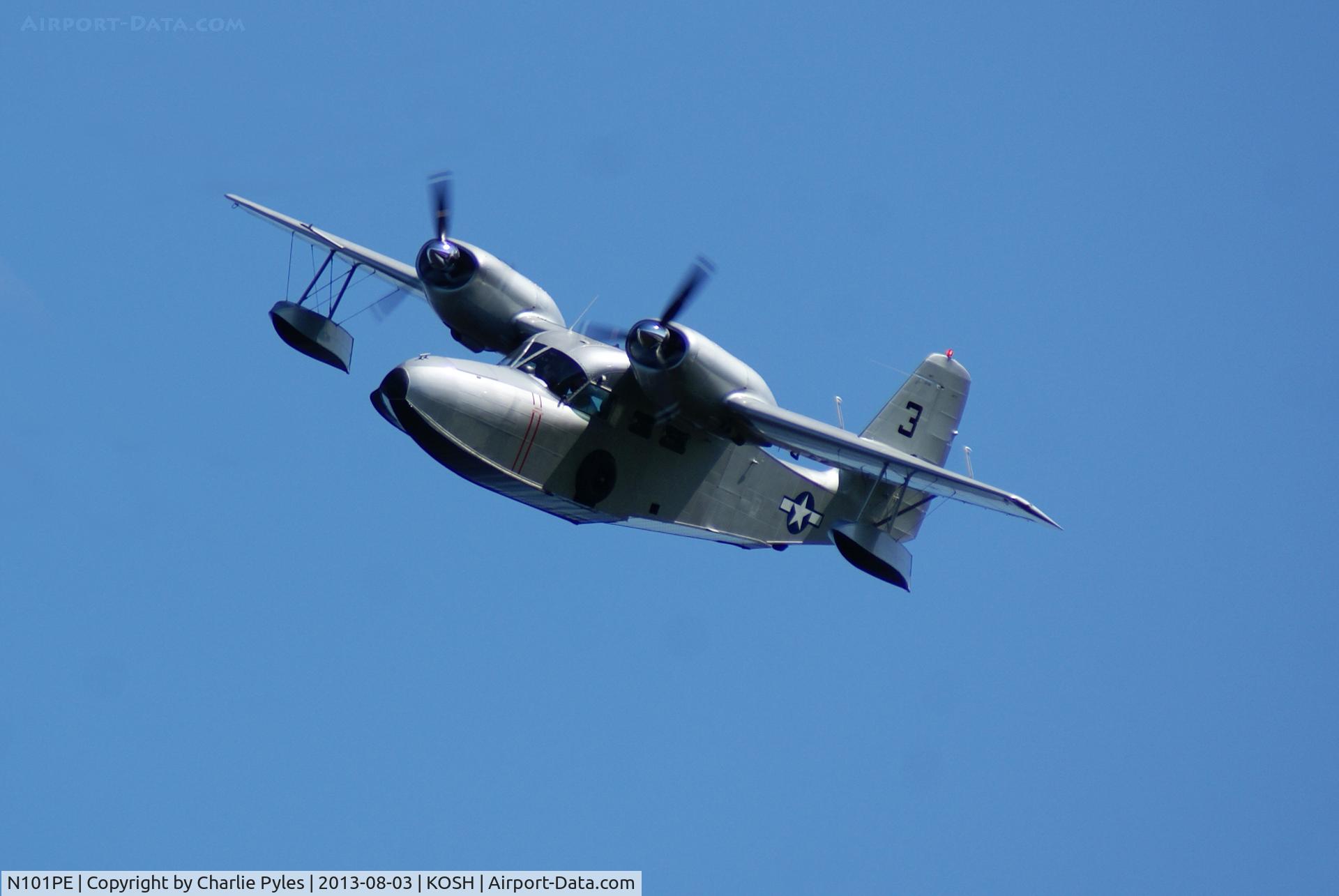 N101PE, 1944 Grumman G-44 Widgeon C/N 1386, Seen here at AirVenture Oshkosh 2013. 