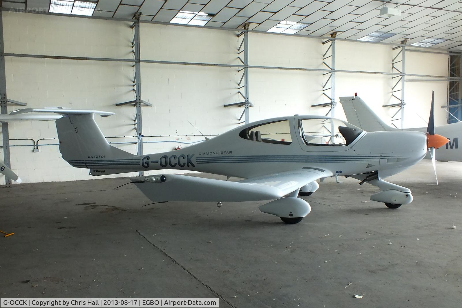 G-OCCK, 2006 Diamond DA-40D Diamond Star C/N D4.234, Westbeach Aviation Ltd