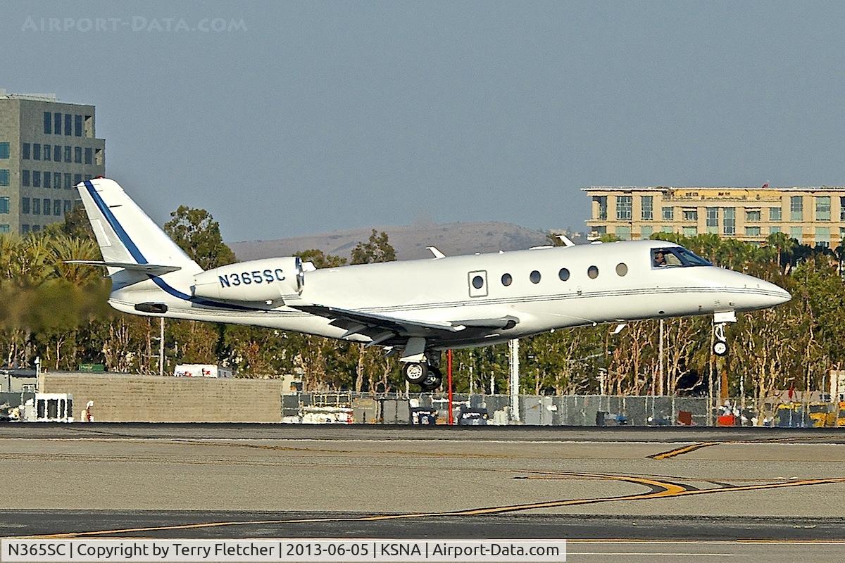 N365SC, 2008 Israel Aerospace Industries Gulfstream G150 C/N 268, At John Wayne , Orange County Airport , Santa Ana , California