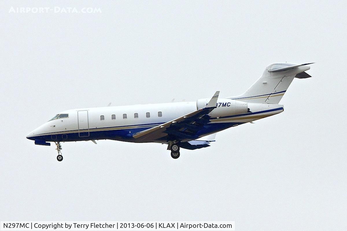 N297MC, 2006 Bombardier Challenger 300 (BD-100-1A10) C/N 20127, At Los Angeles Airport , California