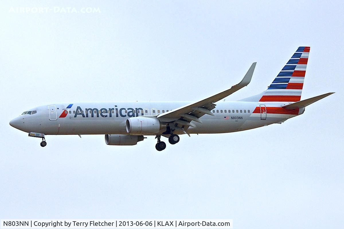 N803NN, 2009 Boeing 737-823 C/N 29566, At Los Angeles Airport , California