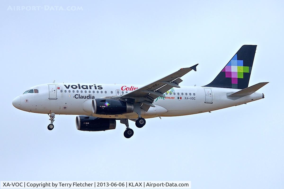 XA-VOC, 2006 Airbus A319-132 C/N 2997, At Los Angeles Airport , California