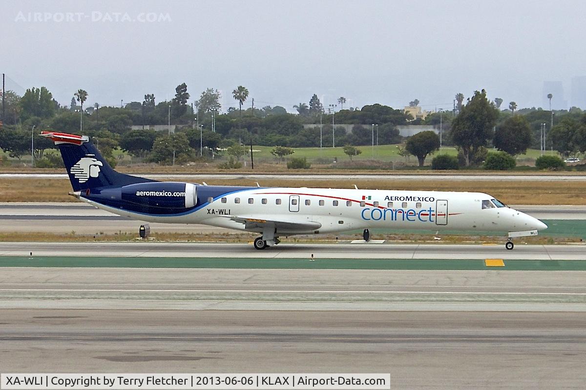 XA-WLI, 2001 Embraer ERJ-145ER (EMB-145ER) C/N 145134, At Los Angeles Airport , California