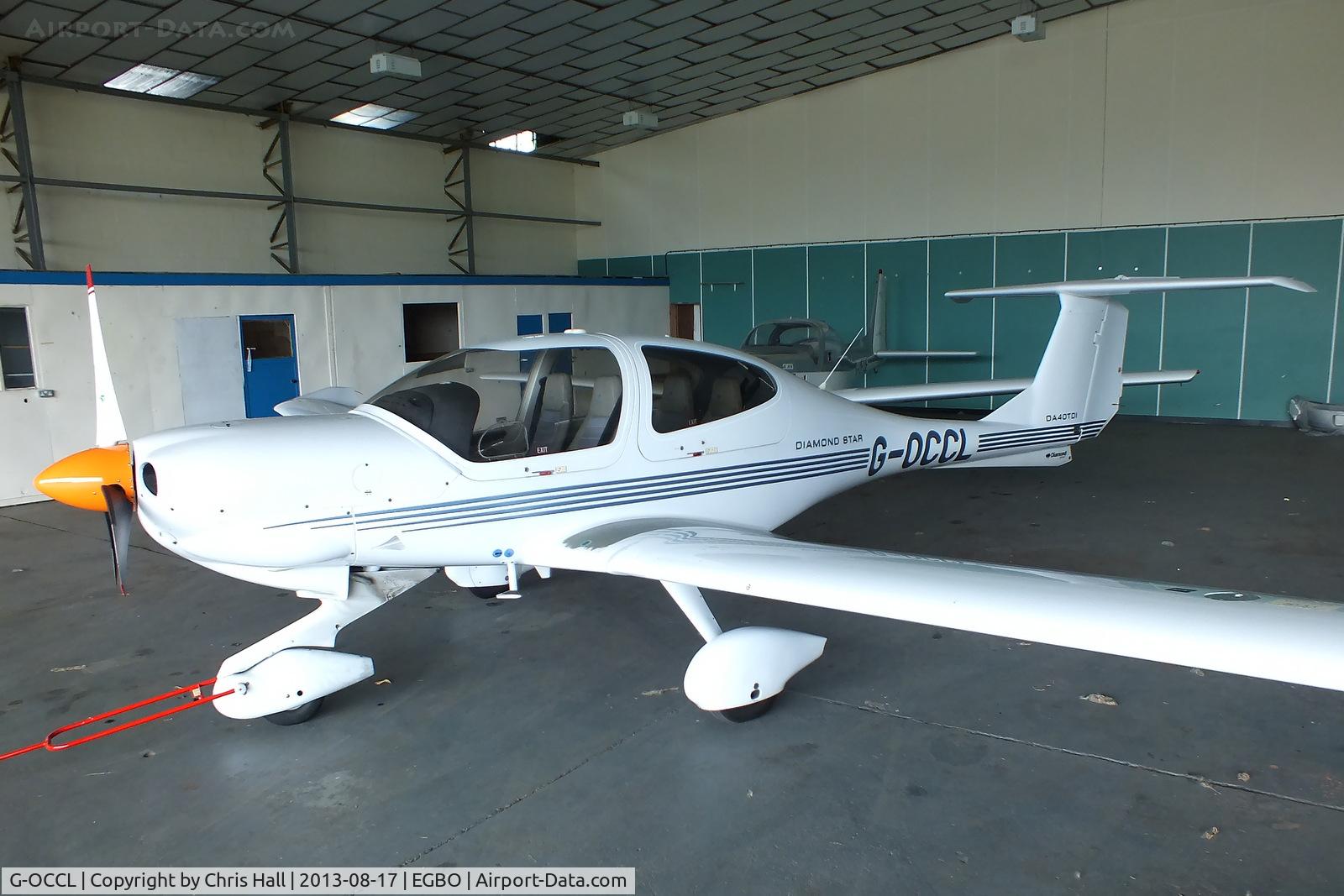 G-OCCL, 2006 Diamond DA-40D Diamond Star C/N D4.237, Westbeach Aviation Ltd