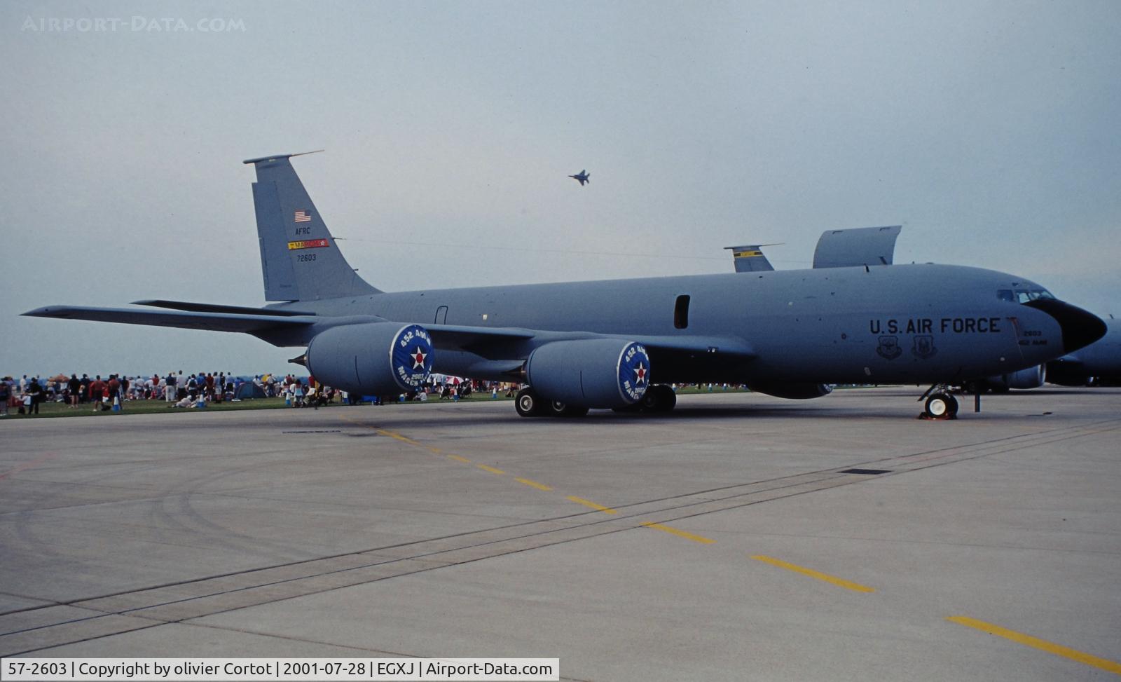 57-2603, 1957 Boeing KC-135R Stratotanker C/N 17739, RIAT 2001