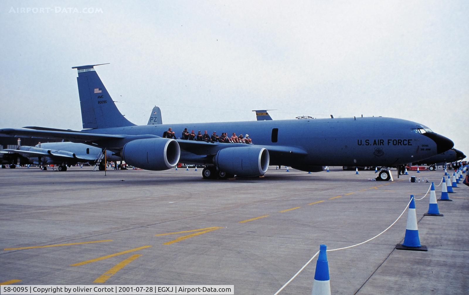 58-0095, 1958 Boeing KC-135T Stratotanker C/N 17840, RIAT 2001
