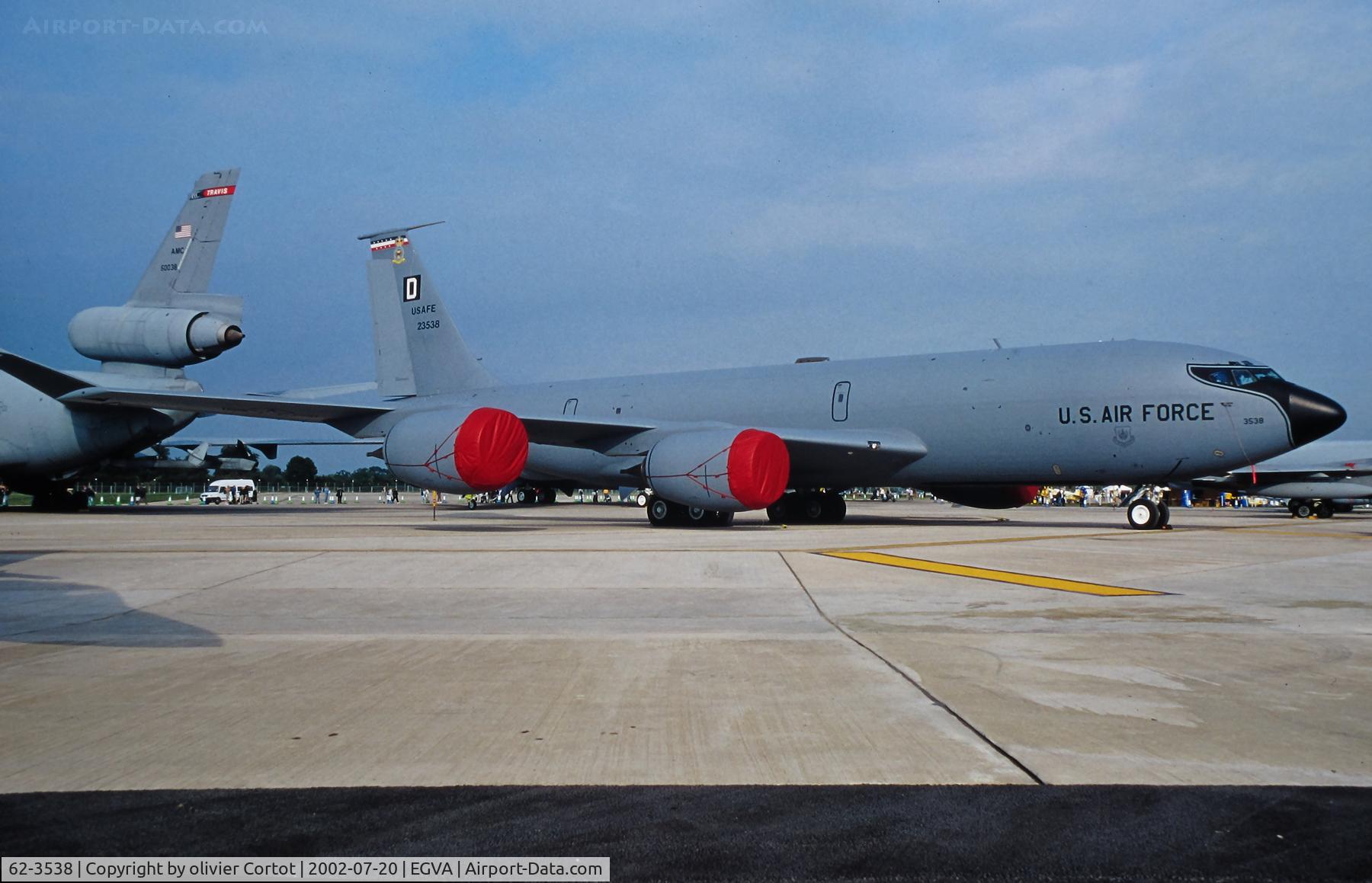 62-3538, 1962 Boeing KC-135R Stratotanker C/N 18521, RIAT 2002