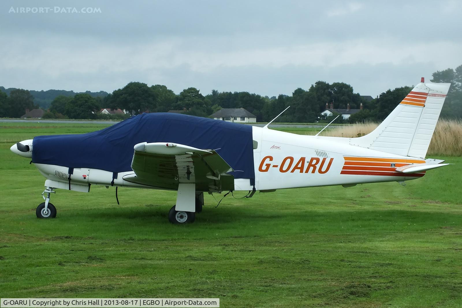 G-OARU, 1989 Piper PA-28R-201 Cherokee Arrow III C/N 2837026, privately owned
