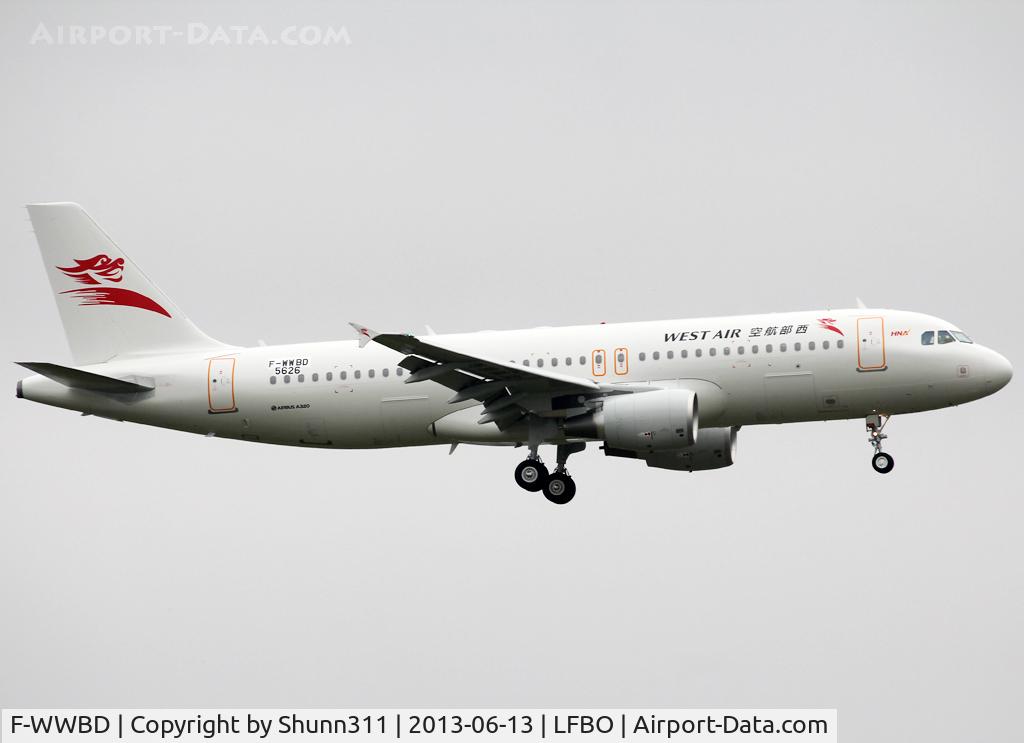 F-WWBD, 2013 Airbus A320-214 C/N 5626, C/n 5626 - To be B-9949