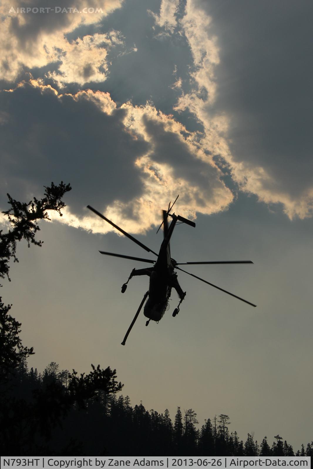 N793HT, Sikorsky S64 C/N 67-18427, N793HT - Jaroso fire, Cowles, NM - June 2013