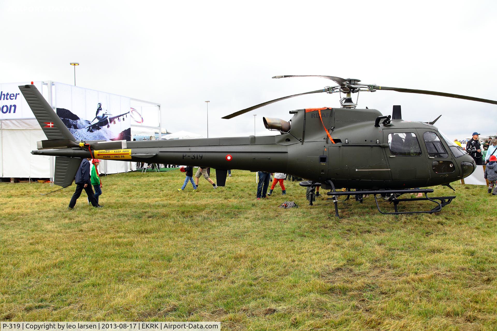 P-319, Aerospatiale AS-550C-2 Fennec C/N 2319, Roskilde Airshow 17.8.13