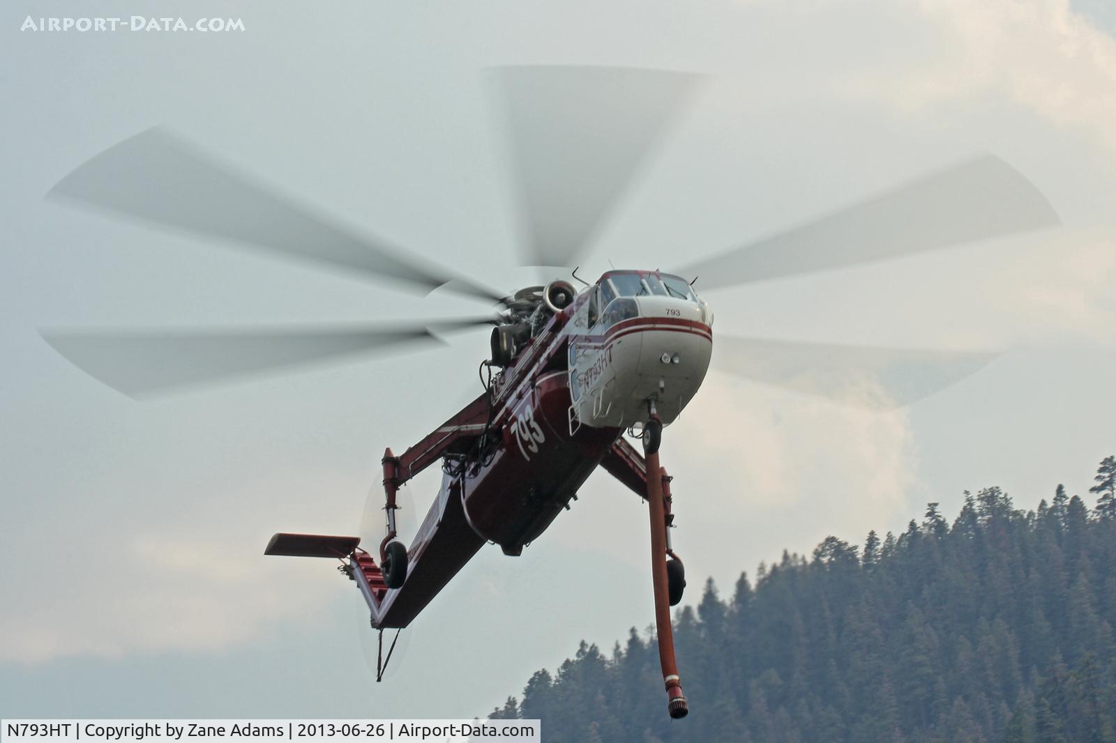 N793HT, Sikorsky S64 C/N 67-18427, N793HT - Jaroso fire, Cowles, NM - June 2013