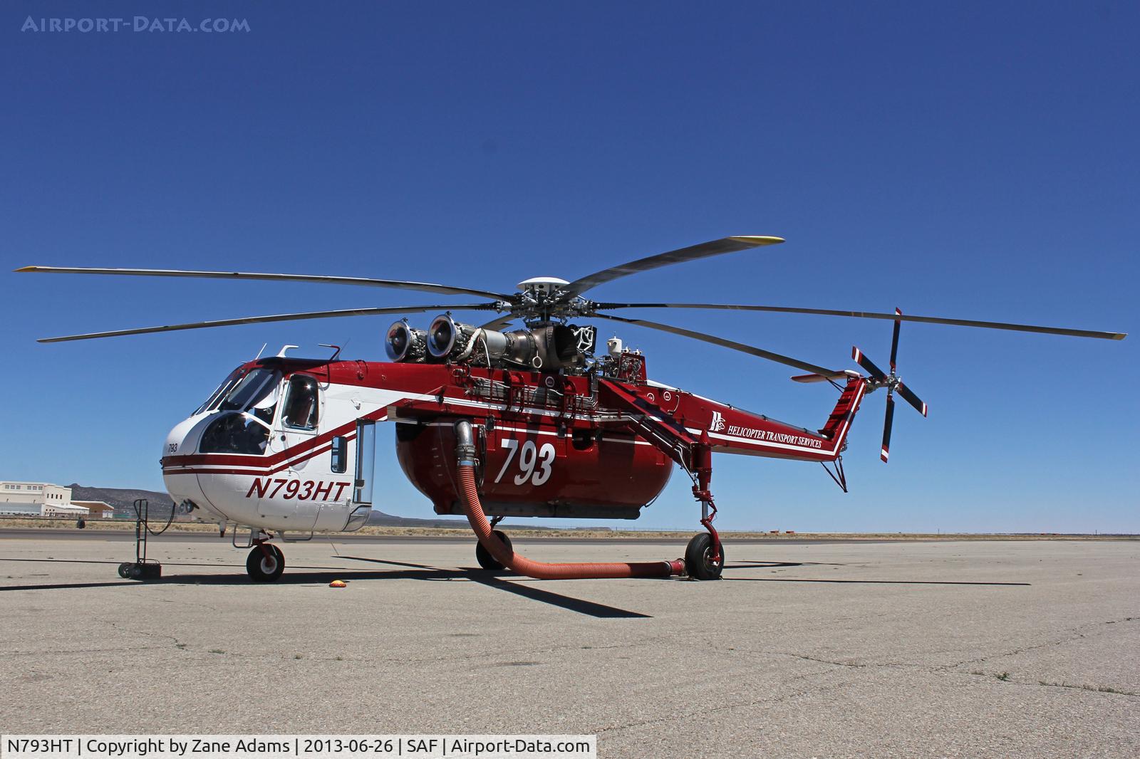 N793HT, Sikorsky S64 C/N 67-18427, N793HT - Jaroso fire, Cowles, NM - June 2013