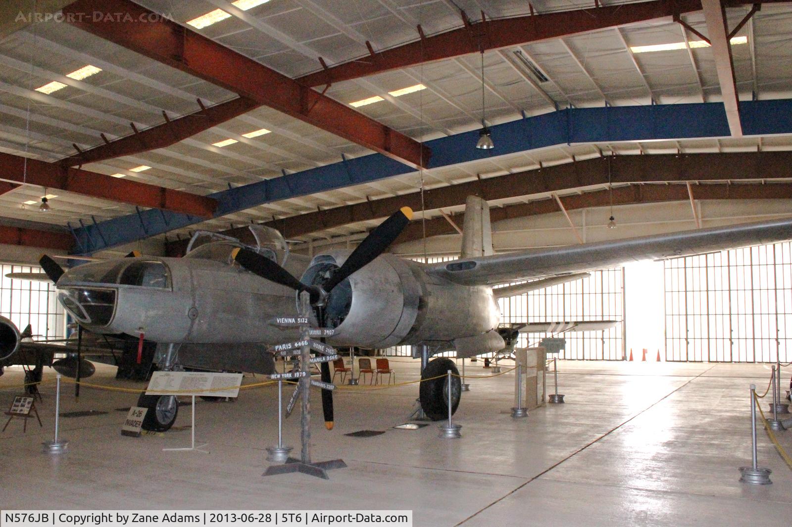 N576JB, 1945 Douglas A-26C Invader C/N 28772, At the War Eagles Air Museum - Santa Teresa, NM