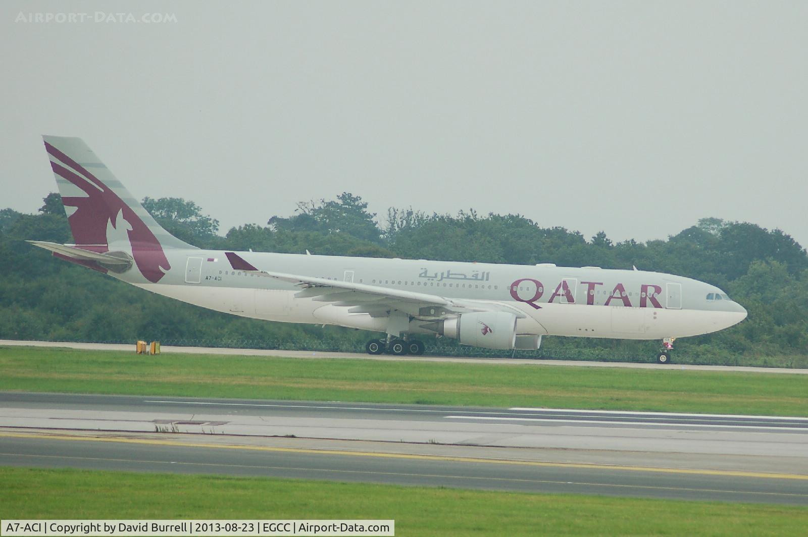 A7-ACI, 2006 Airbus A330-202 C/N 746, Qatar Airbus A330-202 taking of from Manchester Airport.