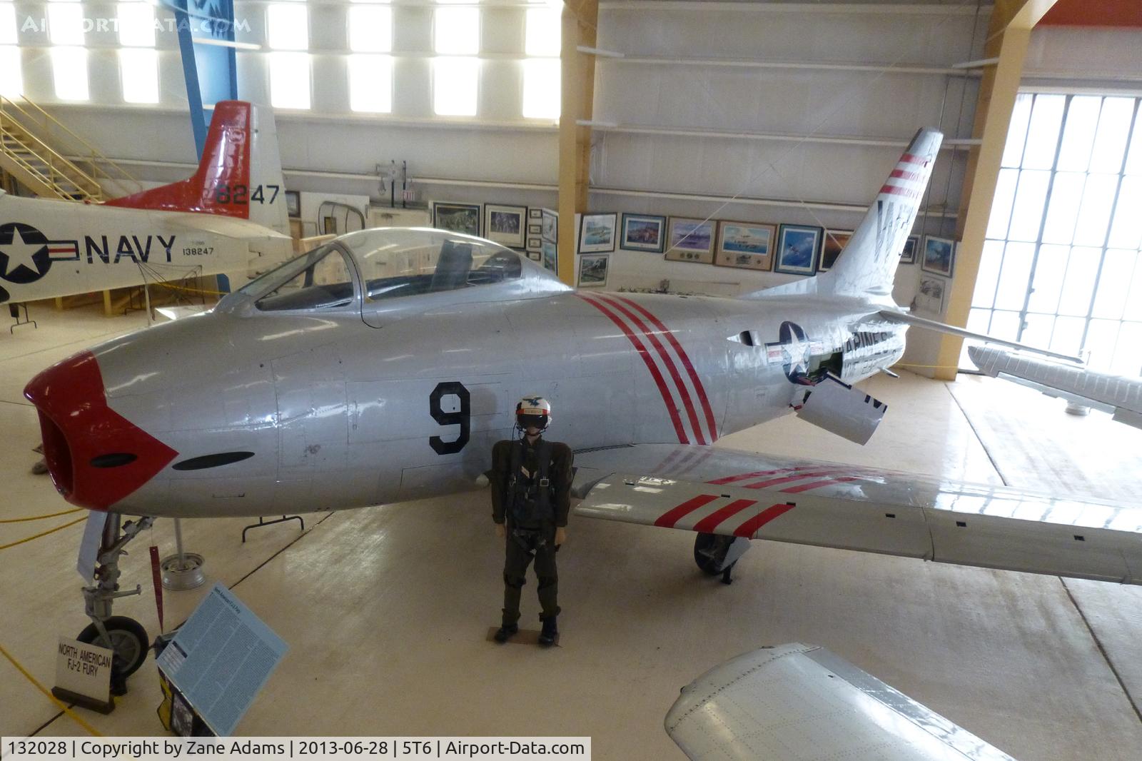 132028, North American FJ-2 Fury C/N Not found 132028, At the War Eagles Air Museum - Santa Teresa, NM
