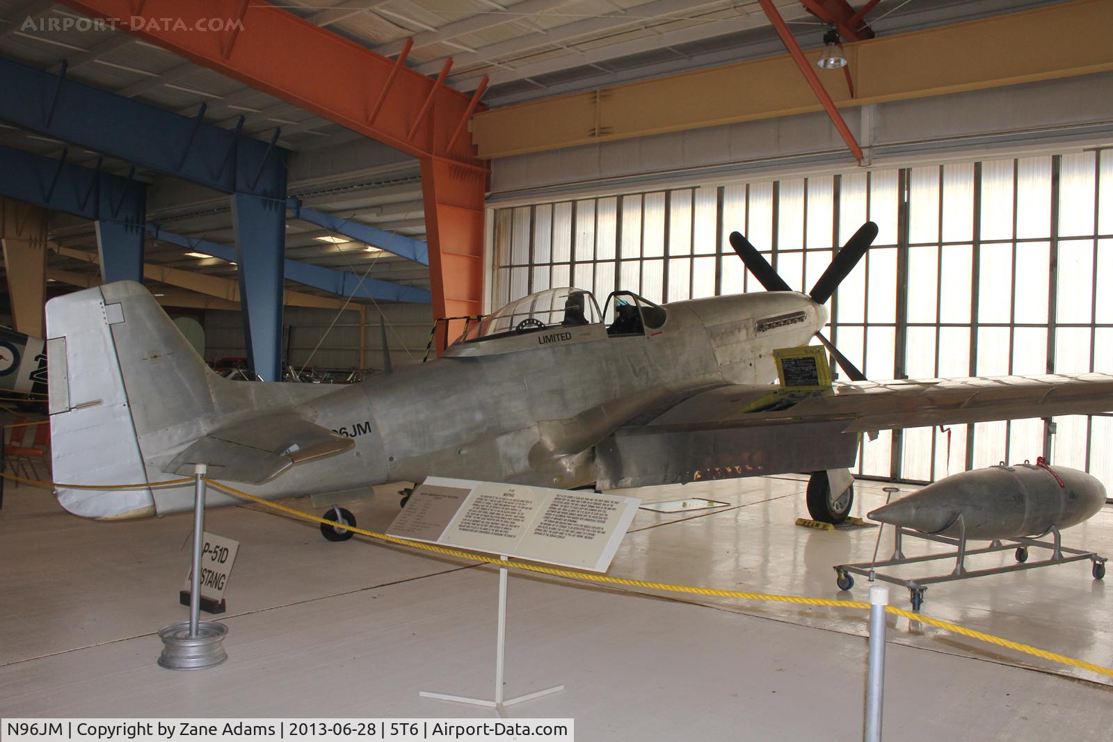 N96JM, North American P-51D Mustang C/N 44-75024J, At the War Eagles Air Museum - Santa Teresa, NM
