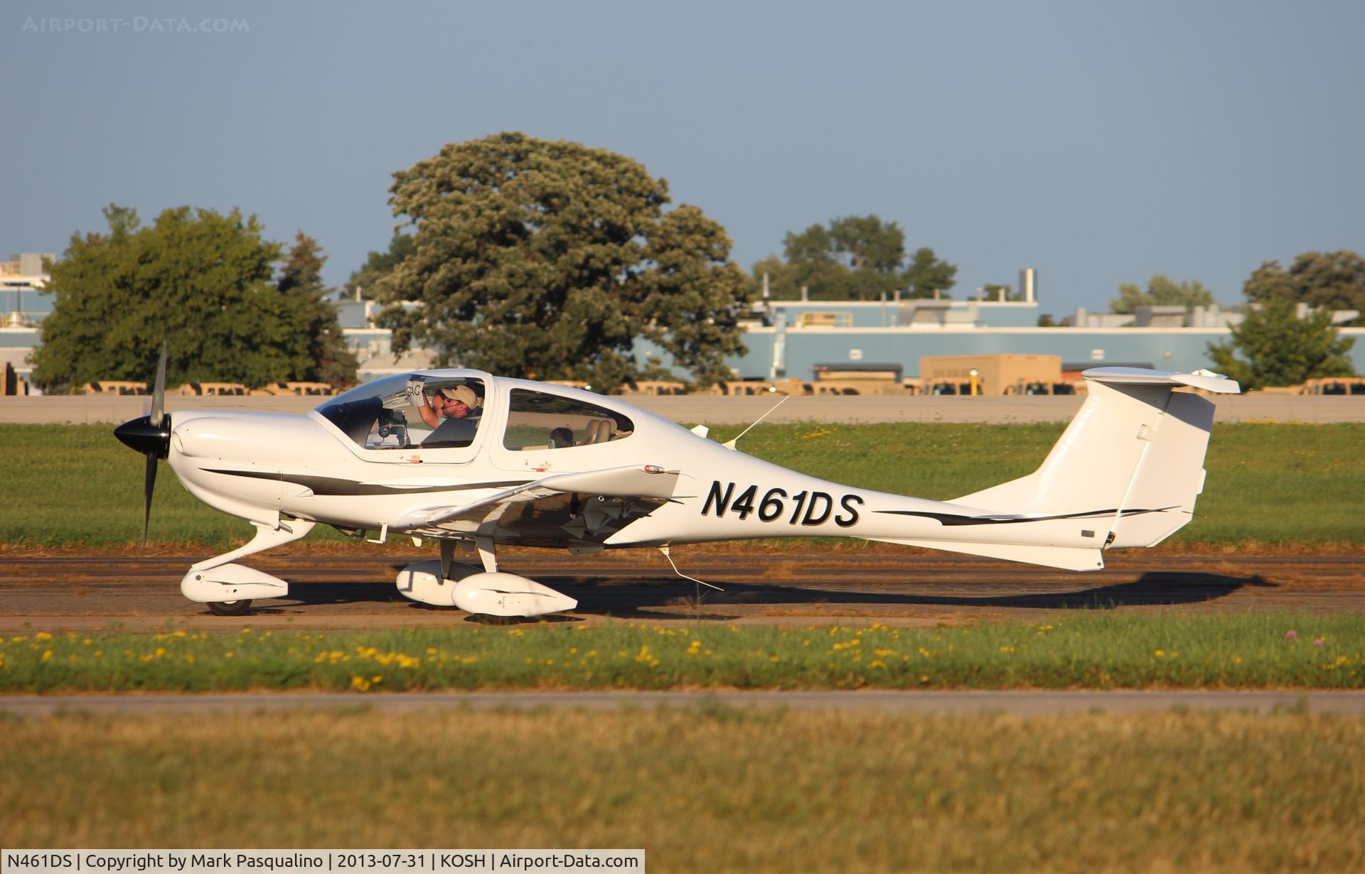 N461DS, 2007 Diamond DA-40 Diamond Star C/N 40.761, Diamond DA 40