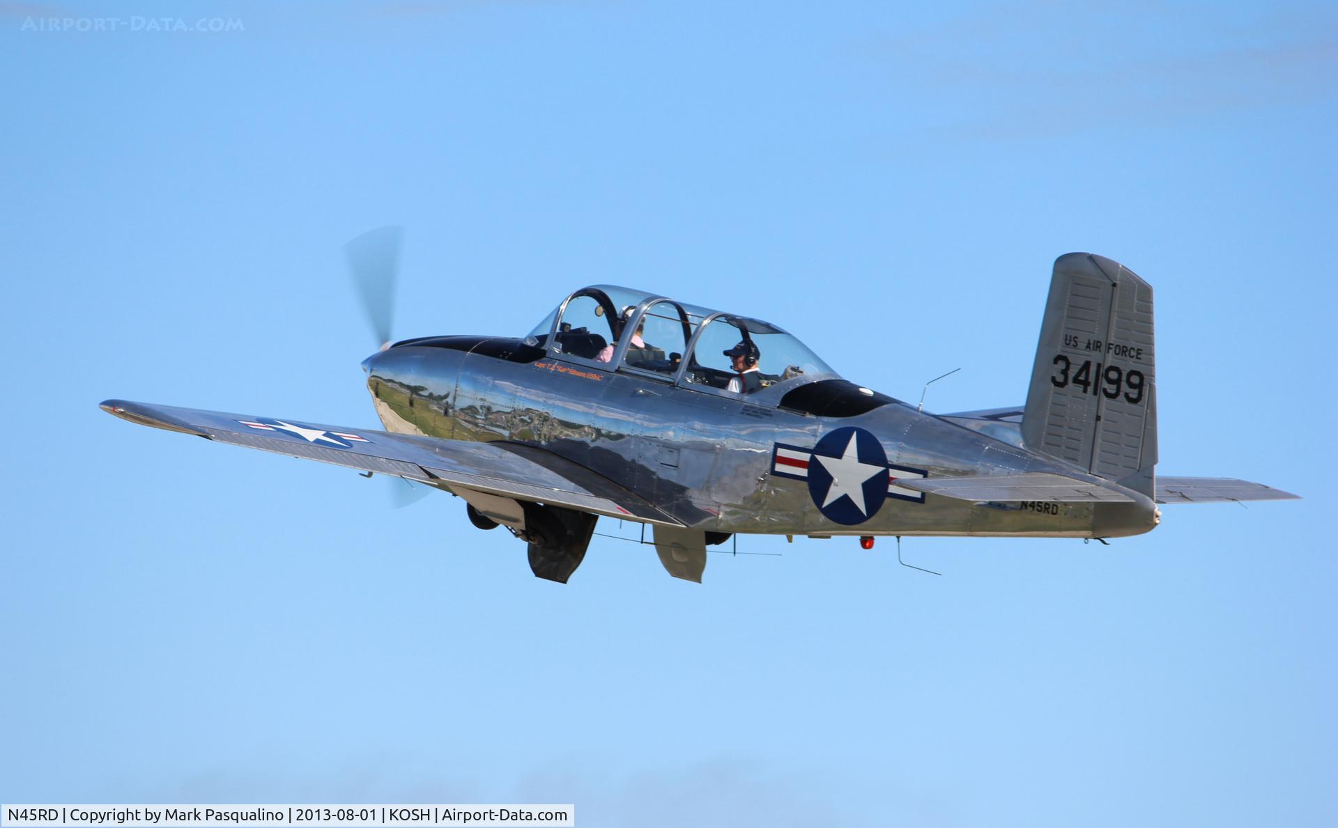 N45RD, 1953 Beech T-34A (A45) Mentor Mentor C/N G-299, Beech T-34A