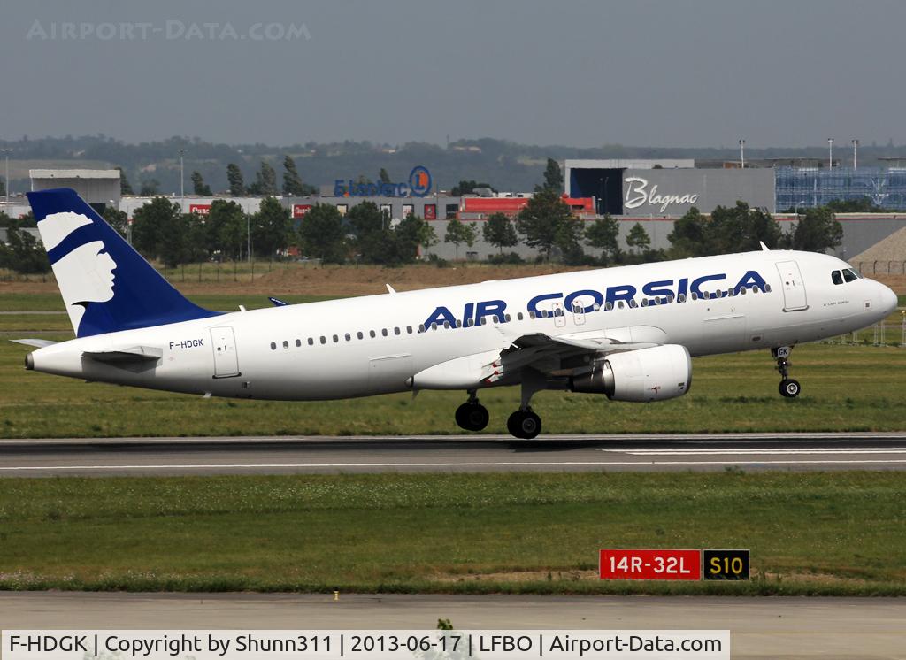 F-HDGK, 2010 Airbus A320-214 C/N 4478, Landing rwy 14R